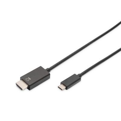 30. DIGITUS Kabel USB-C/HDMI M/M 3.1 4K60Hz 5M SCHWARZ