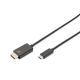 30. DIGITUS Kabel USB-C/HDMI M/M 3.1 4K60Hz 5M SCHWARZ