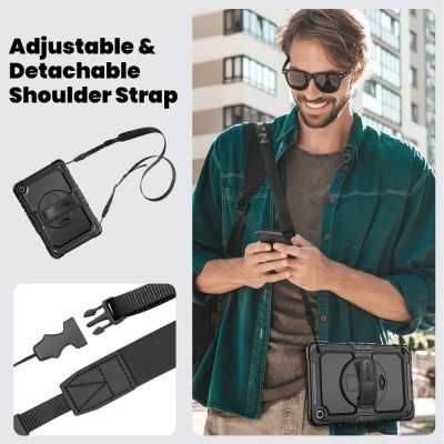 8. Tech-Protect Schutzhülle für Samsung Galaxy Tab A9+ / A11+ Plus 11.0 X210 / X215 / X216 / X230 / X235 / X236 - Schwarz