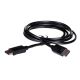 4. SAVIO CL-136 Kabel (DisplayPort M - DisplayPort M; 2 m; schwarz)