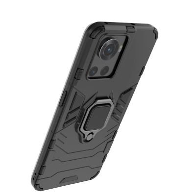 16. Ring Armor gepanzerte Hybrid-Hülle + magnetischer Halter für OnePlus Ace schwarz