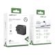 5. Acefast Ladegerät 2x USB Typ C 40W, PPS, PD, QC 3.0, AFC, FCP schwarz (A9 schwarz)