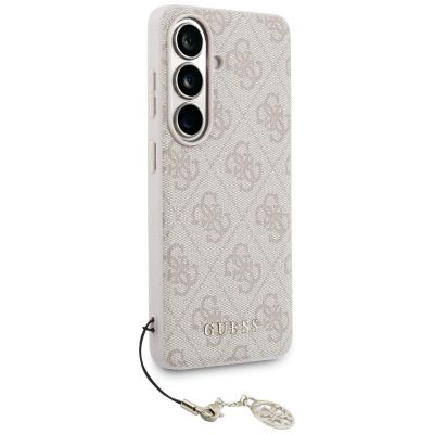 3. Guess 4G Classic Logo Charm MagSafe Hülle für Samsung Galaxy S26 - Pink