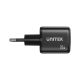 19. UNITEK 2X GAN Wandladegerät USB-C & USB-A 20W Schwarz