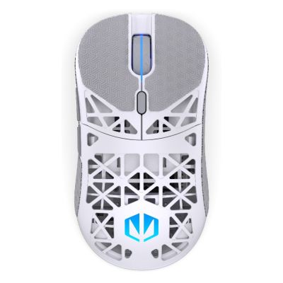 17. ENDORFY LIV Plus Kabellose Gaming-Maus in Onyxweiß, beidhändig bedienbar, Bluetooth, optisch, 26000 DPI