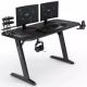 SENSE7 Nomad Cybernetic Schreibtisch Schwarz 140 cm x 60 cm 140x60 cm
