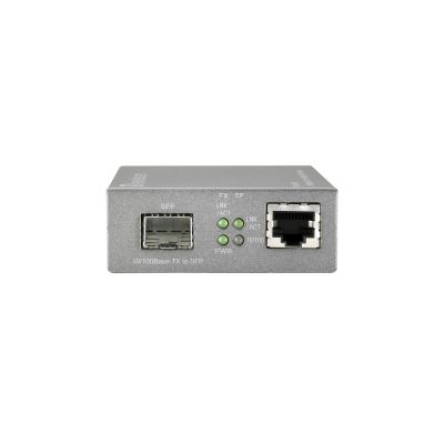 3. LevelOne FVS-3800 Netzwerk-Konverter 100 Mbit/s Grau