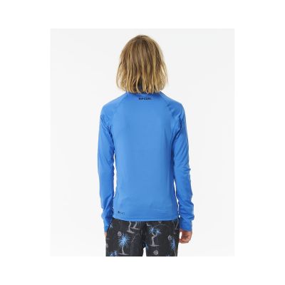 2. Lycra RIP CURL Waves Langarmshirt für Jungen, blau