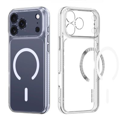 2. Dux Ducis Clin Mag Case für iPhone 18 Pro / 17 Pro, kompatibel mit MagSafe – Transparent