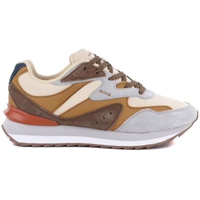 Damen-Sneaker aus braunem Leder, Modell McArthur MA253W