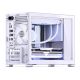 7. Jonsbo D32 STD PC-Gehäuse, Weiß, Mini-Gehäuse, mATX, gehärtetes Glas – Weiß