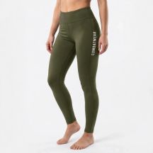 Lange Damen-Leggings in Armeegrün (Kampfbekleidung) | DBX Bushido