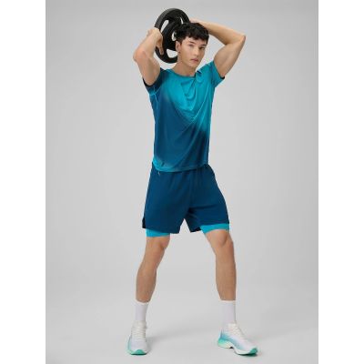 6. Schnelltrocknendes Herren-Trainingsshirt (Standardgröße) 4F 4FRSS26TFTSM2341-48A