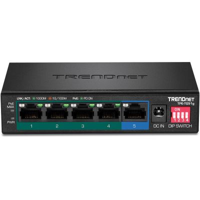2. TRENDnet Switch 5-Port Gigabit PoE+ 60W Metall