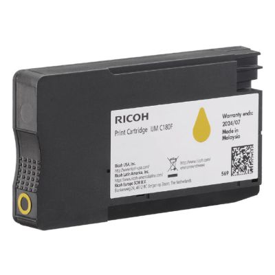 Ricoh 408520 Tonerkartusche, 1 Stück, Original, Gelb