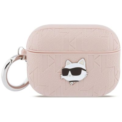Karl Lagerfeld Monogram Choupette Schutzhülle für AirPods Pro 3 – Pink