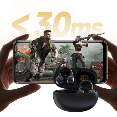 4. Dudao U20 TWS Bluetooth-Kopfhörer, kabellos, Schwarz