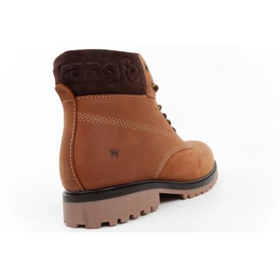 5. Wrangler Herren-Winterstiefel, gefütterte Leder-Trekkingschuhe, hohe Stiefeletten