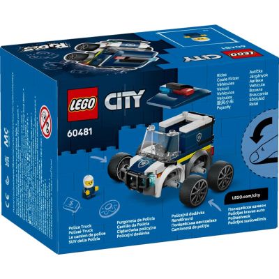 2. LEGO City 60481 Rennwagen: Polizeiwagen