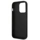 7. Karl Lagerfeld Saffiano Choupette Head Patch Hülle für iPhone 14 Pro - Silber