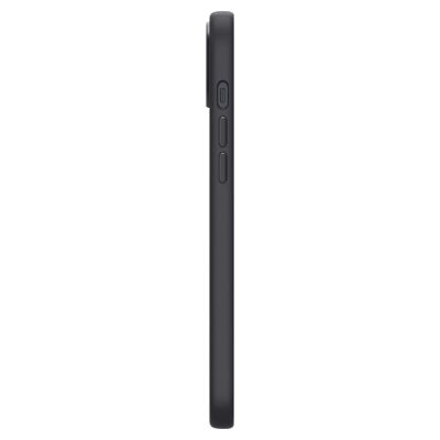 6. Spigen Silicone Fit Mag Hülle mit MagSafe für iPhone 14 Plus – Schwarz