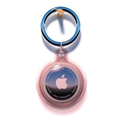 2. Wasserdichter Apple AirTag-Koffer - Rosa