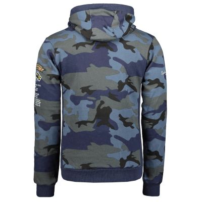 8. Geographical Norway GYMCLASS MEN CAMO 100 (WT1663H/GN/MILITAIRE BLUE)