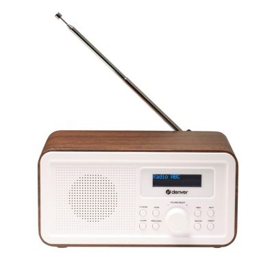 DAB+/FM-Radio Denver DAB-30DW dunkles Holz