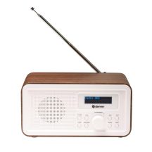 DAB+/FM-Radio Denver DAB-30DW dunkles Holz