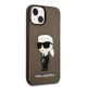 4. Karl Lagerfeld Ikonik Karl Hülle für iPhone 14 Plus – Schwarz