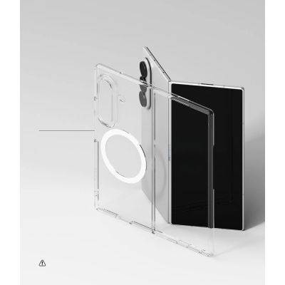 5. Ringke Slim Magnetic MagSafe Hülle für Samsung Galaxy Z Fold 8 - Transparent