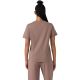 3. Champion Damen Kurzarm-T-Shirt Dunkelbeige 119125 MS513
