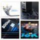 3. Wozinsky WPS-16AYL3S DisplayPort 2.1 Kabel 80 Gbit/s 16K@60Hz 8K@120Hz 4K@240Hz HDR HDCP DSC 3m - Schwarz