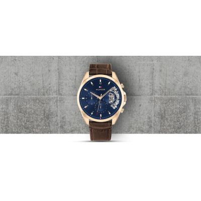 4. Tommy Hilfiger Baker Herrenuhr 1710453 + Box
