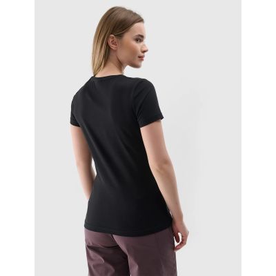 2. Damen Slim T-Shirt mit Aufdruck 4F 4FRSS24TTSHF2499-20S