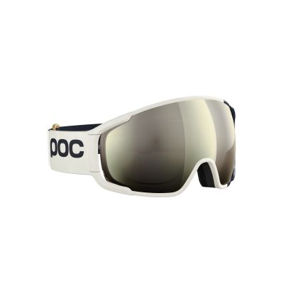 3. POC Zonula Skibrille Weiß/Marineblau