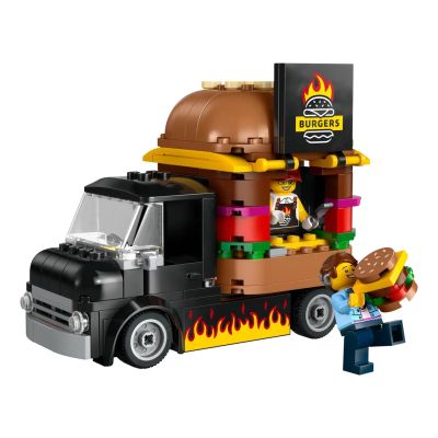 3. LEGO City 60404 Burgerwagen