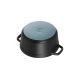 7. Gusseiserner Topf, rund, hoch, STAUB 40502-285-0 - schwarz, 4,8 l