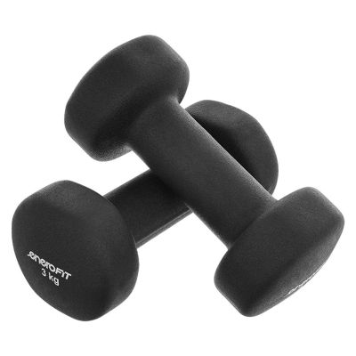 7. Neopren-Hantelset 2x3kg ENERO FIT