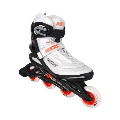 Roces Icon X Inlineskates Schwarz, Weiß und Orange 400908 00002