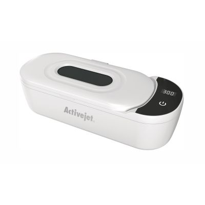 17. Activejet AUC-200 Ultraschall-UV-Reiniger für Zahnprothesen, Brillen und Schmuck, weiß.