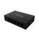 3. LANBERG SWITCH DSM1-1005 5X1GB/S UNMANAGED GIGABIT ETHERNET DESKTOP 12V (METALLGEHÄUSE)