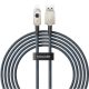 Baseus Unbreakable USB-IP-Kabel 2,4 A 2 m (Weiß)