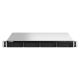 Qnap TS-464U-RP-8G, 1U, 4 x 2,5"/3,5" SATA, Intel Celeron N5105/N5095 4C/4T, 8 GB RAM (nicht erweiterbar), 2 x 2,5-GbE, redundantes Netzteil