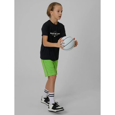 Schnelltrocknende Sportshorts für Jungen 4F 4FJRSS26TFSHM1693-45S