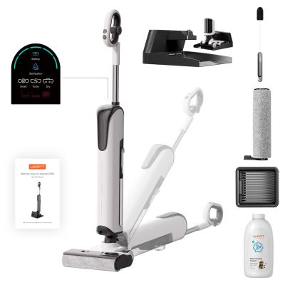 2. UWANT D100 17000Pa Standstaubsauger mit Wischfunktion und Ladestation - Weiß