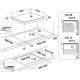 7. Induktionskochfeld WHIRLPOOL WF S7560NE BM schwarz matt FlexiSide Chef Control MattProtect