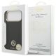 8. Guess Grained Strass Logo MagSafe Hülle für iPhone 17 Pro Max - Schwarz
