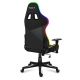 9. Huzaro Force 6.2 Schwarzer RGB-Gaming-Stuhl