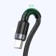 15. Baseus Cafule Kabel USB Typ C SuperCharge 40W Quick Charge 3.0 QC 3.0 Kabel 1m grau-schwarz (CATKLF-PG1)
